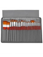 Набор кистей для рисования Ocra (24 шт, нейлон)